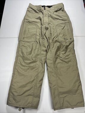 SOLD Vintage Oakley Software Snowboards Ski Snowboarding Beige Cargo Y2K Men's X